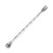 Handy Housewares 10" Twisted Stainless Steel Cocktail Drink Mixing Bar Spoon with Garnish Fork